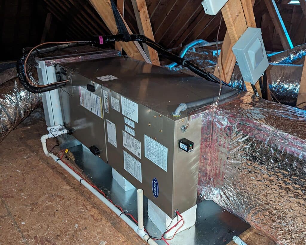 hvac-system-in-attic